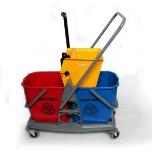 Double Mop Trolley P.V.C.