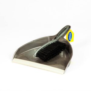 Dustpan set silver