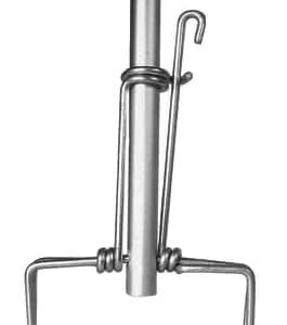 mop handle spring clip