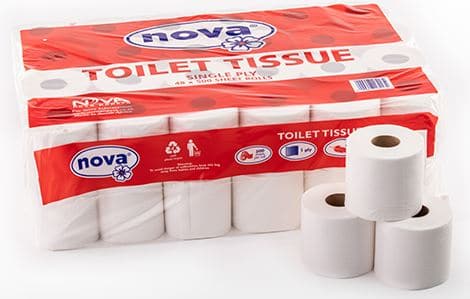 Toilet paper v500 1-ply (N)