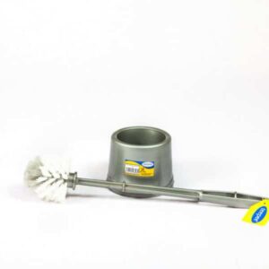 toilet brush set Silver