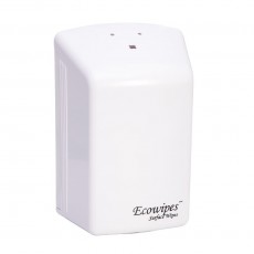 Toilet seat wipe dispenser